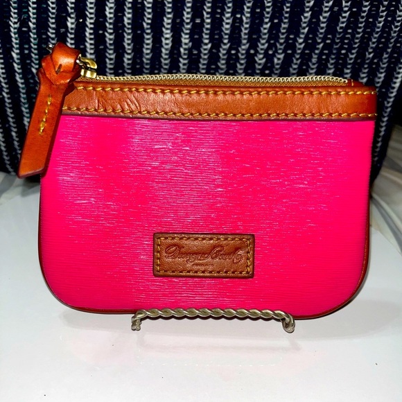 Dooney & Bourke Cork Leather Wristlet, Pink - Picture 13 of 13